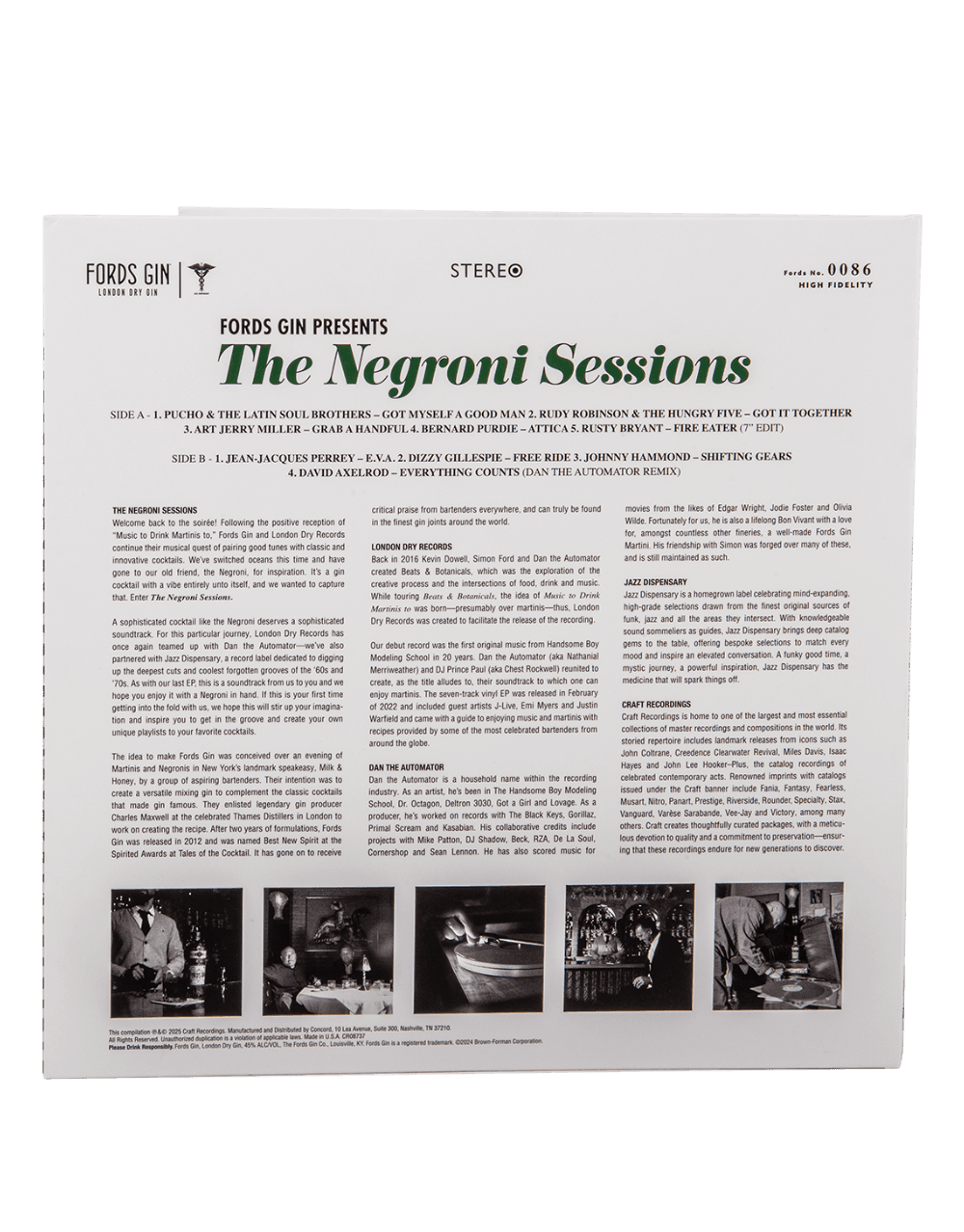 FORDS GIN NEGRONI SESSIONS BUNDLE