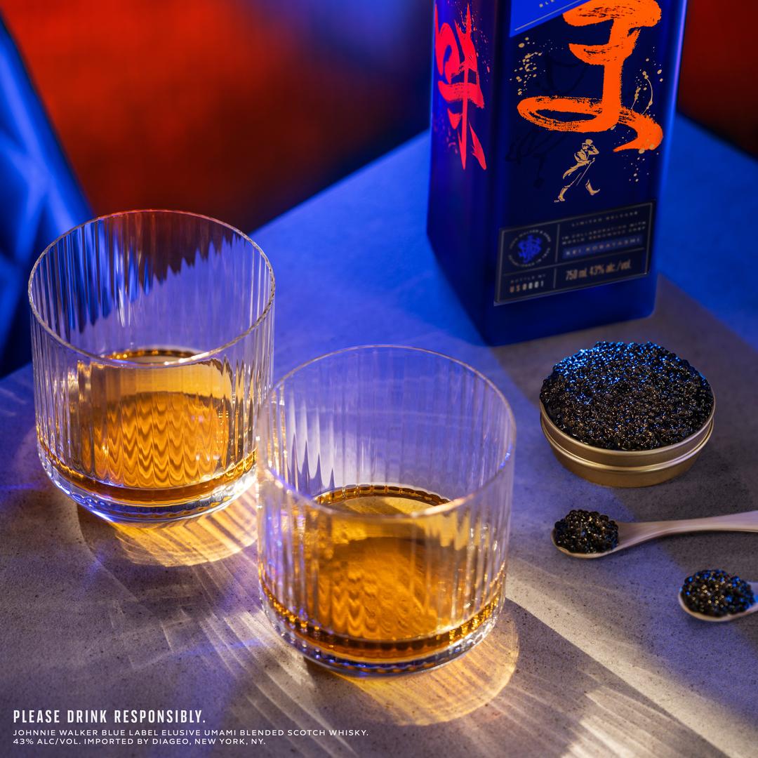 JOHNNIE WALKER BLUE LABEL ELUSIVE UMAMI BLENDED SCOTCH WHISKY