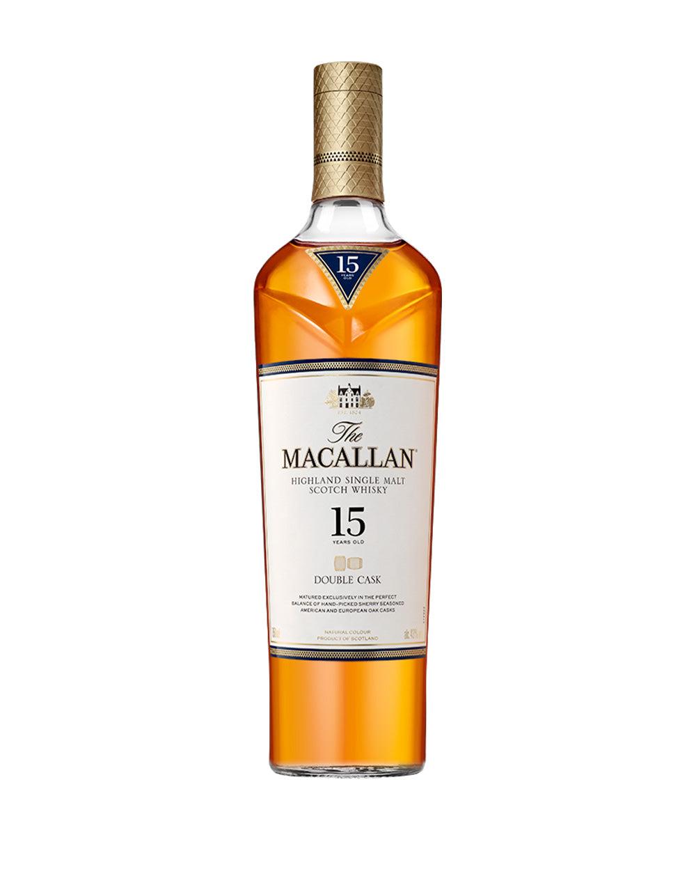THE MACALLAN DOUBLE CASK 15 YEARS OLD SINGLE MALT WHISKY