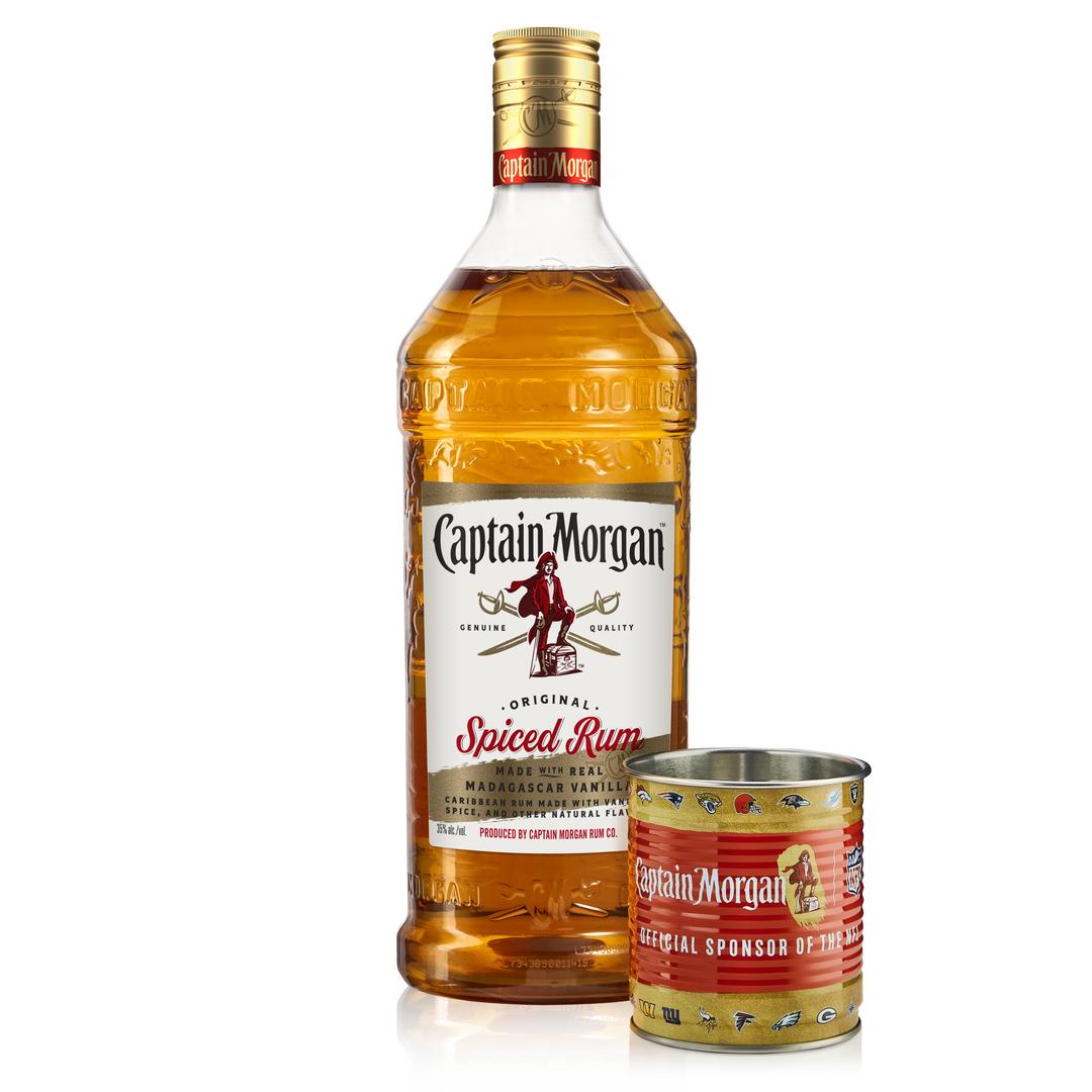 CAPTAIN MORGAN SPICED RUM ORIGINAL REAL MADAGASCAR VANILLA BLEND-SPICES