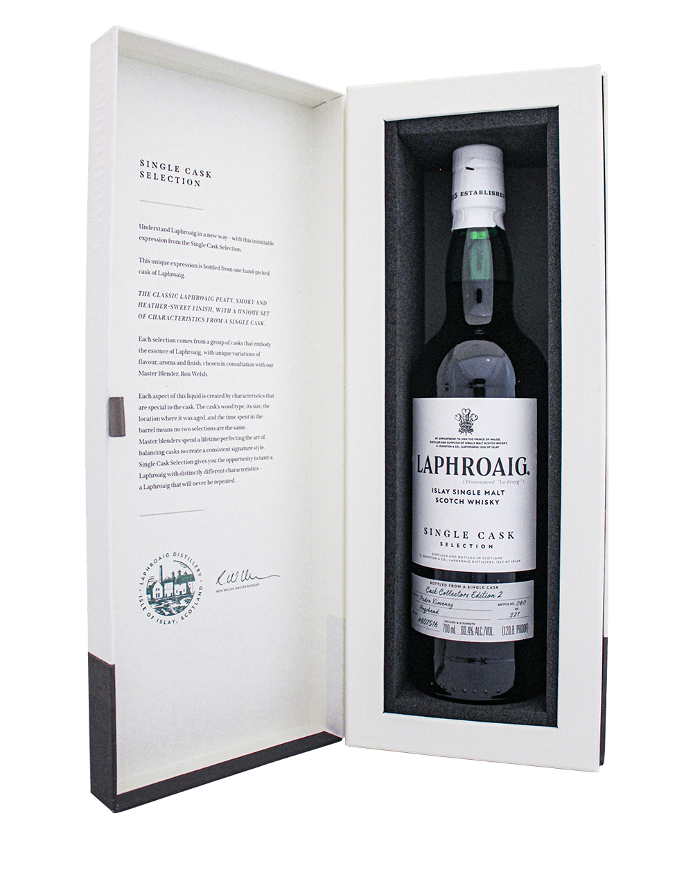 LAPHROAIG 2014 PEDRO XIMENEZ HOGSHEAD SINGLE CASK S0B12