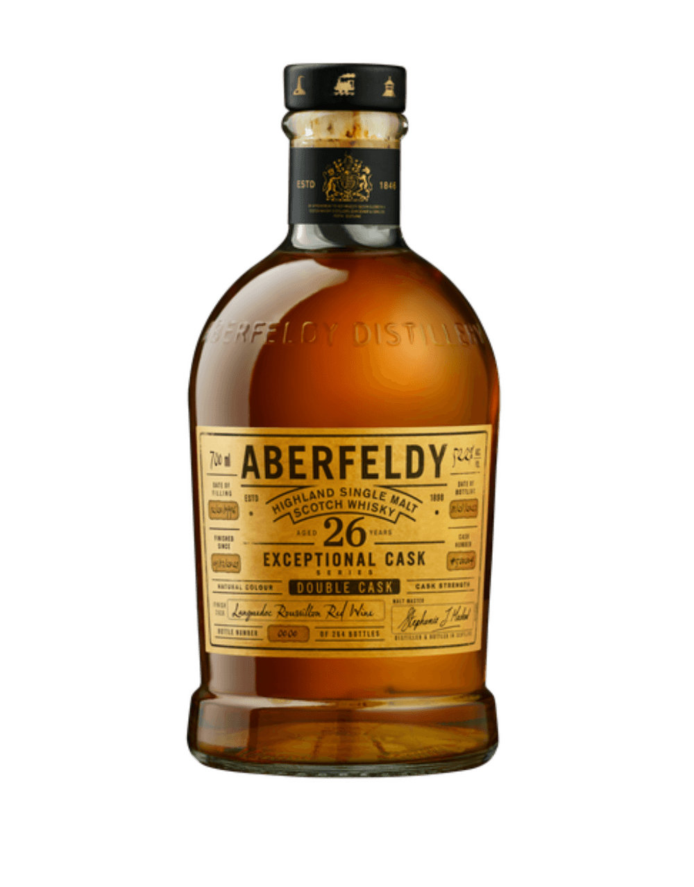 ABERFELDY 26 YEAR OLD EXCEPTIONAL CASK LANGUEDOC CASK FINISH SINGLE MALT WHISKY