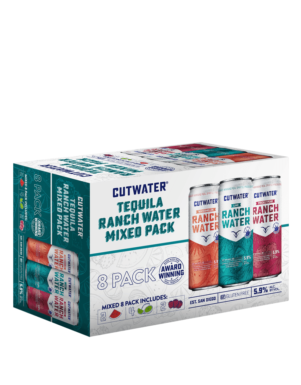 CUTWATER RANCH WATER MIXED PACK