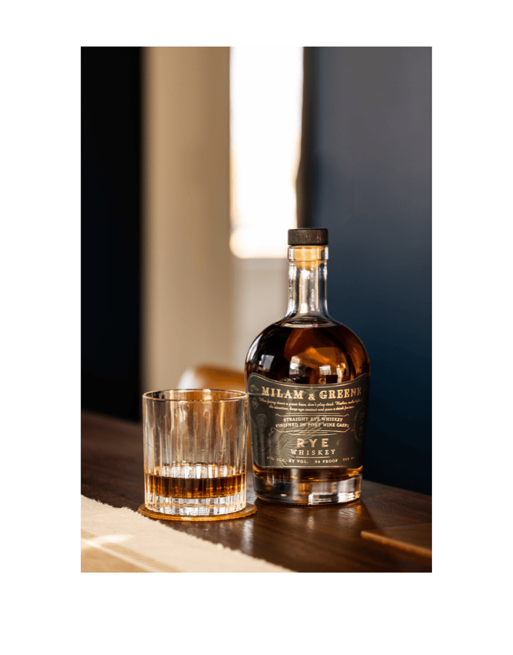 MILAM & GREENE PORT CASK FINISHED RYE