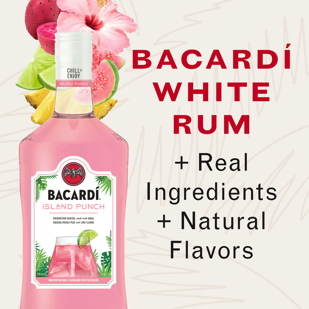 BACARDÍ ISLAND PUNCH PREMIUM RUM COCKTAIL
