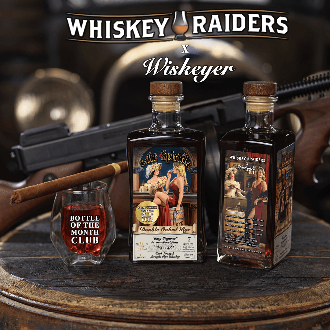 ART OF THE SPIRIT WHISKEY RAIDERS DOUBLE OAKED CASK STRENGTH RYE