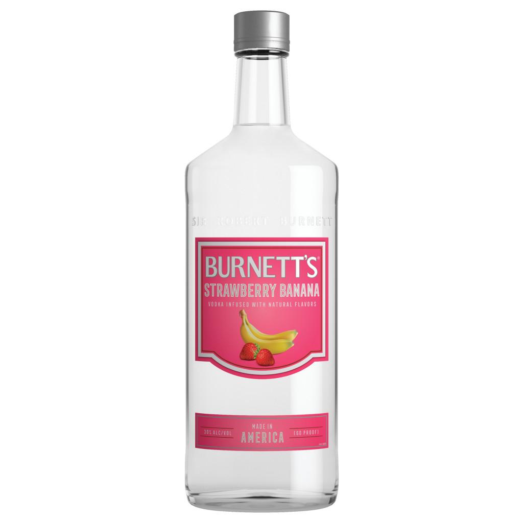 BURNETT'S STRAWBERRY BANANA FLAVORED VODKA