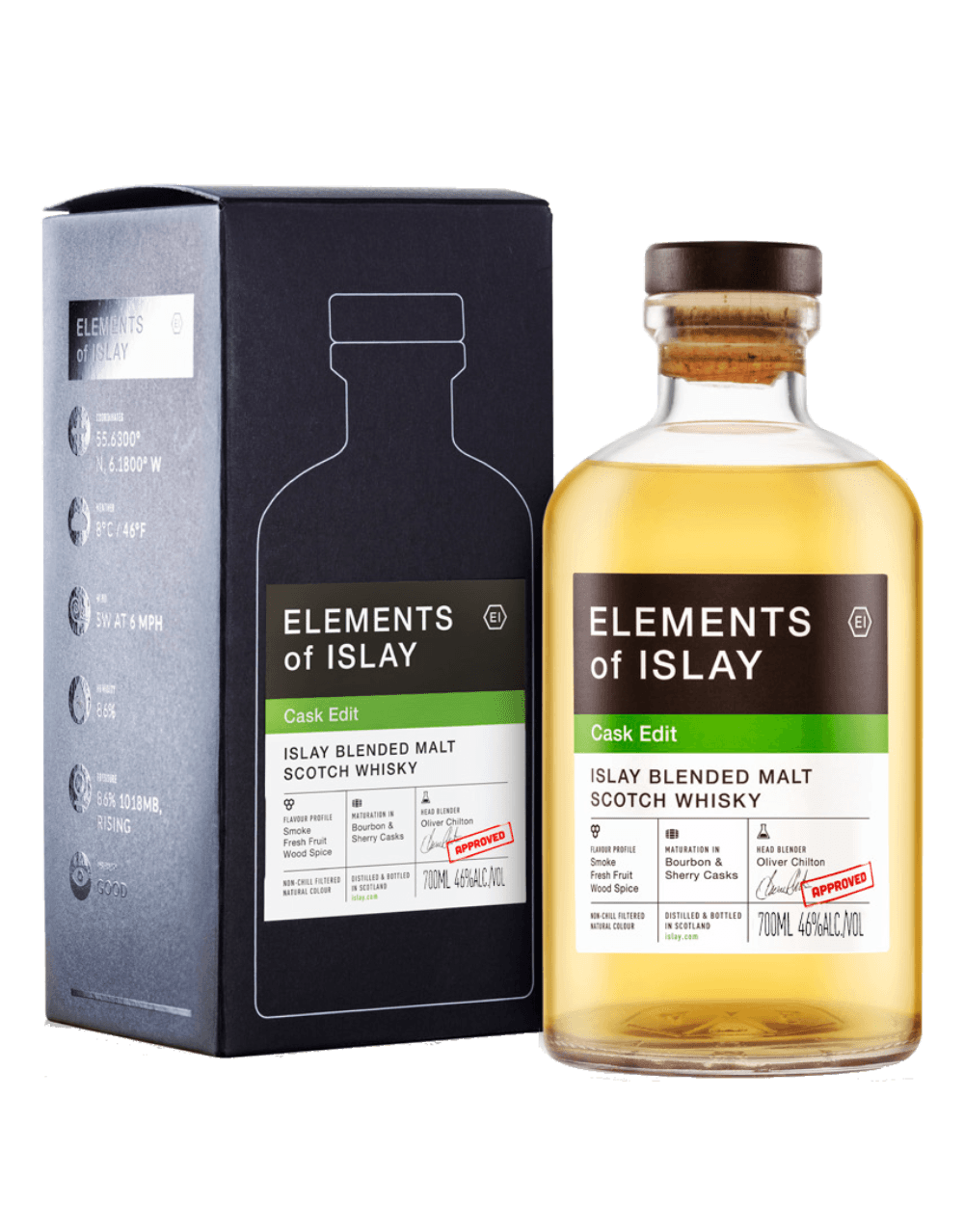 ELEMENTS OF ISLAY CASK EDIT SCOTCH WHISKY