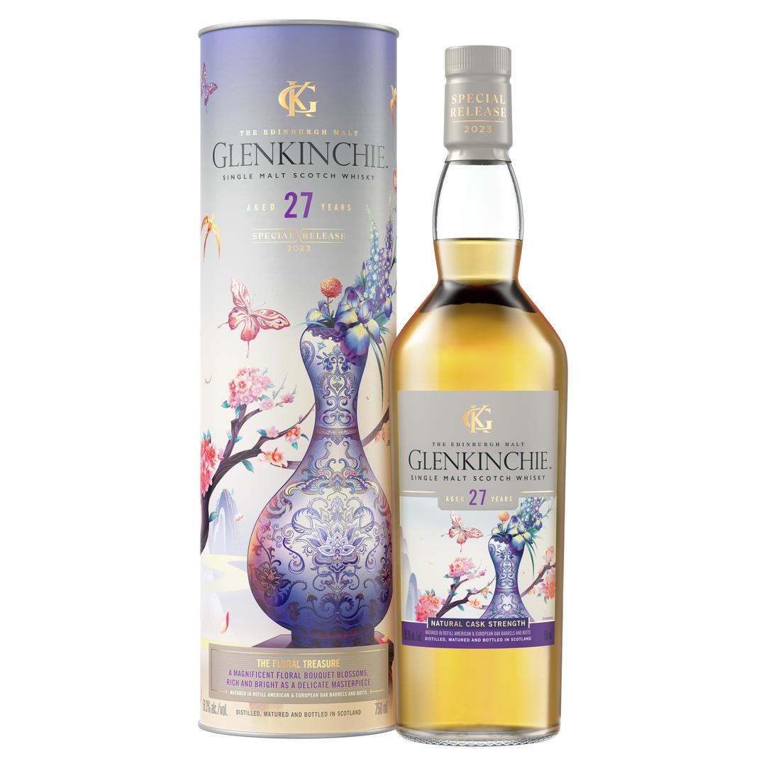 GLENKINCHIE THE FLORAL TREASURE 27 YEAR OLD SINGLE MALT SCOTCH WHISKY
