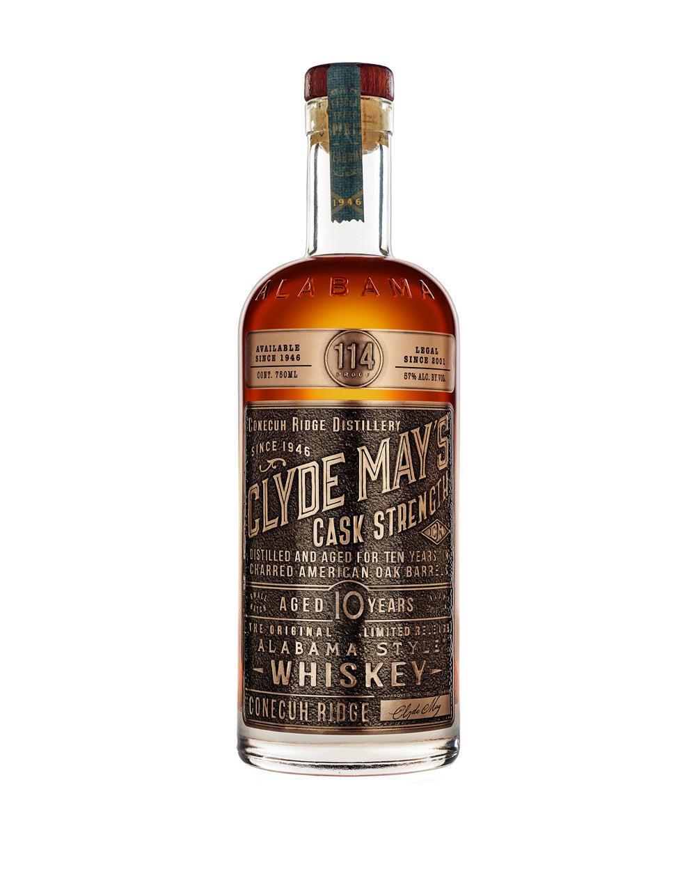 CLYDE MAY’S CASK STRENGTH ALABAMA STYLE WHISKEY
