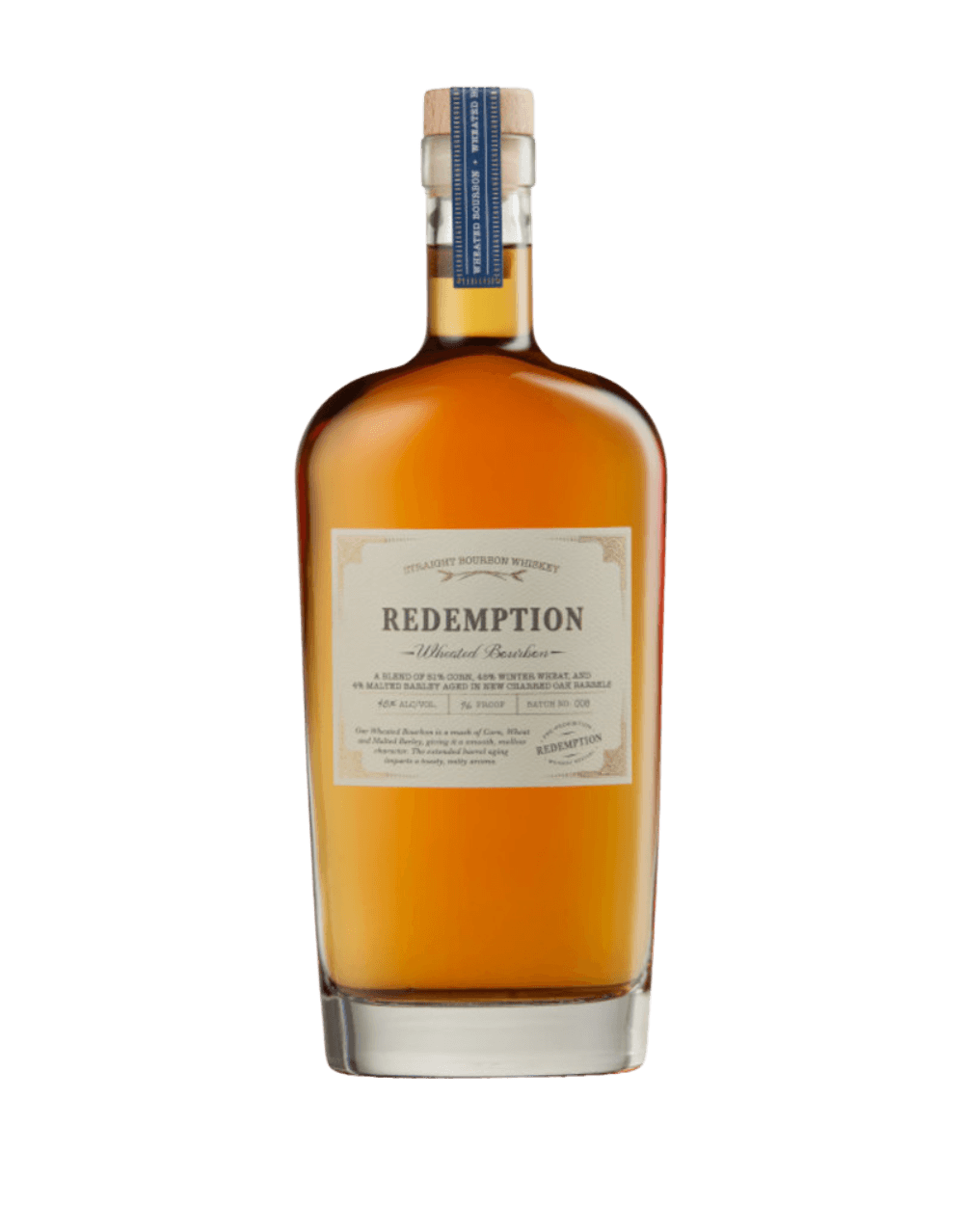 REDEMPTION WHEATED BOURBON WHISKEY