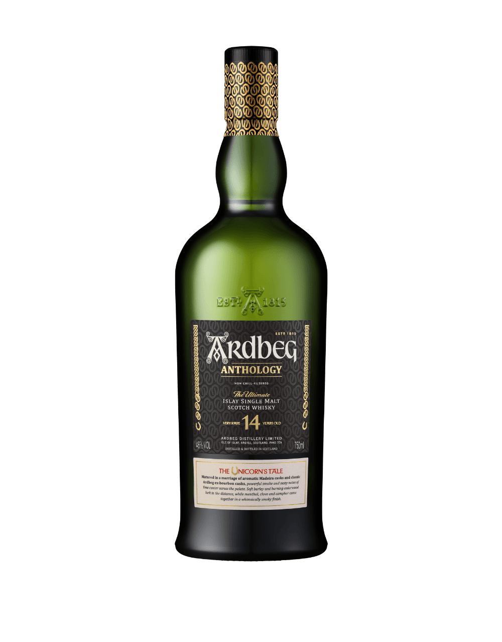 ARDBEG ANTHOLOGY 14 YEAR OLD SINGLE MALT SCOTCH WHISKY