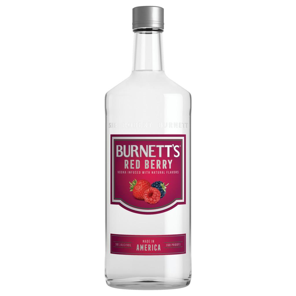 BURNETT'S RED BERRY FLAVORED VODKA