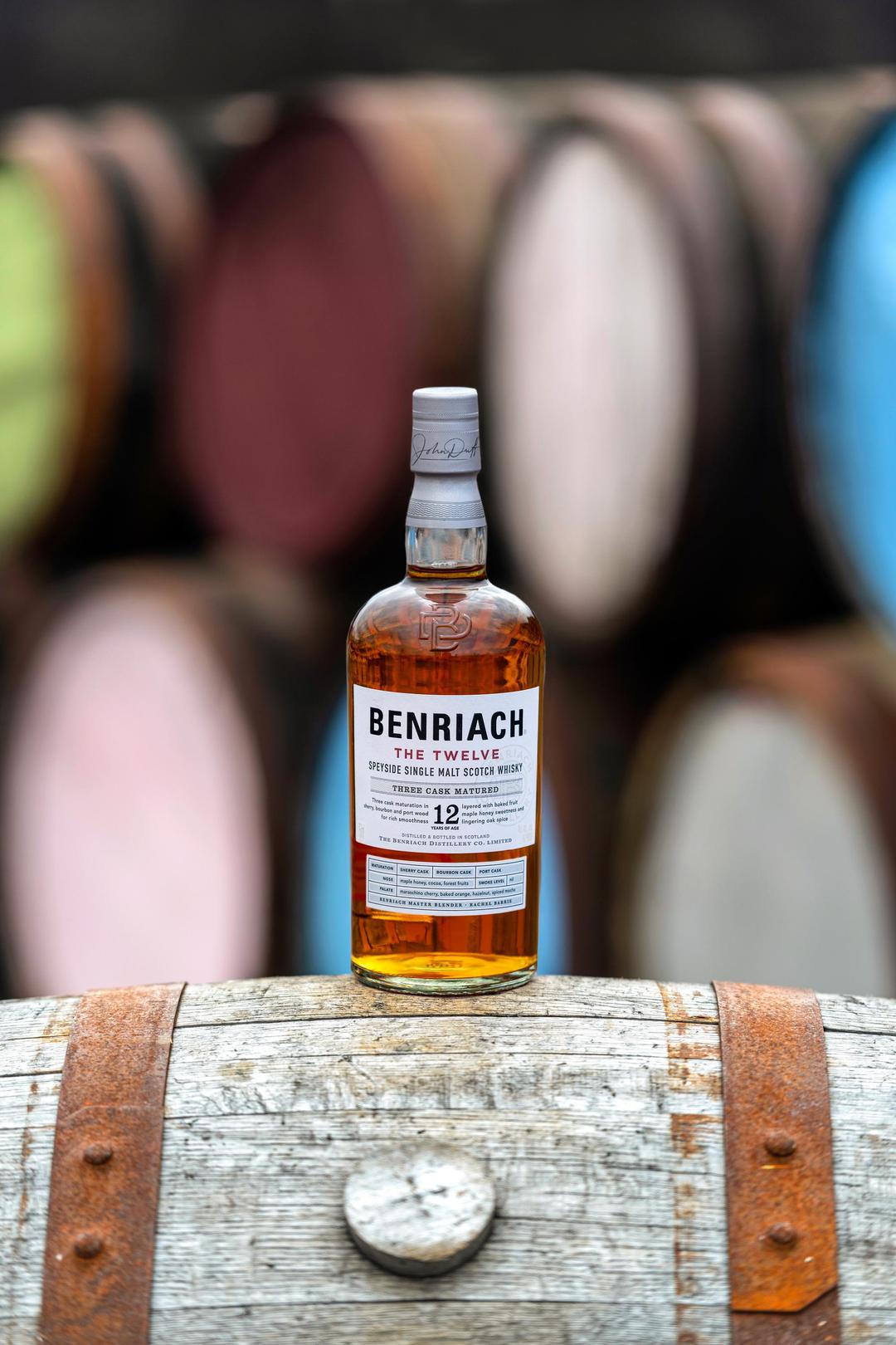 BENRIACH THE TWELVE SPEYSIDE SINGLE MALT SCOTCH WHISKY