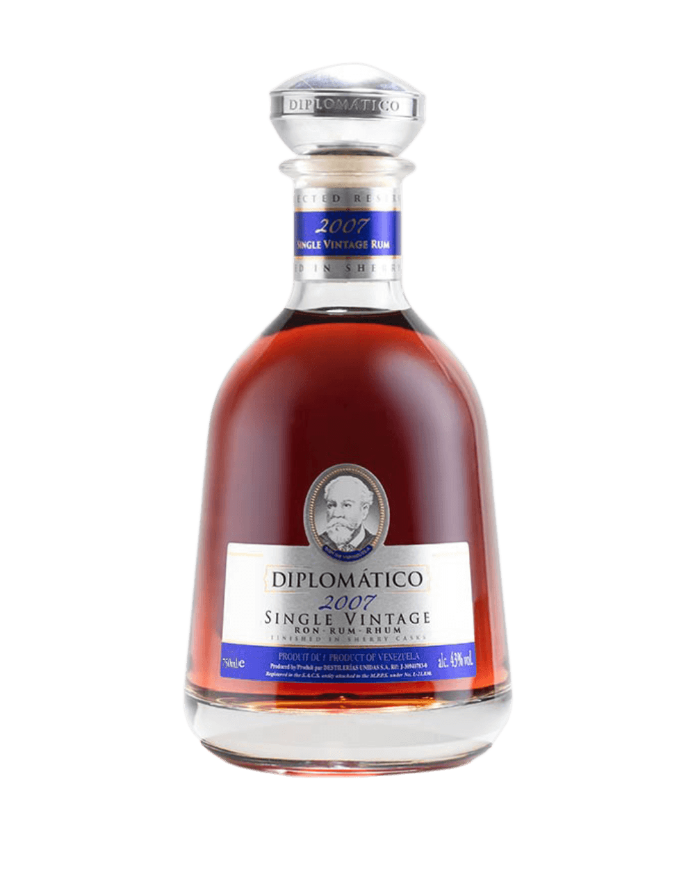 DIPLOMÁTICO SINGLE VINTAGE 2007 RUM