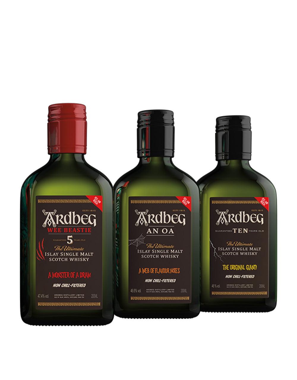 ARDBEG MONSTERS OF SMOKE TRIAL PACK