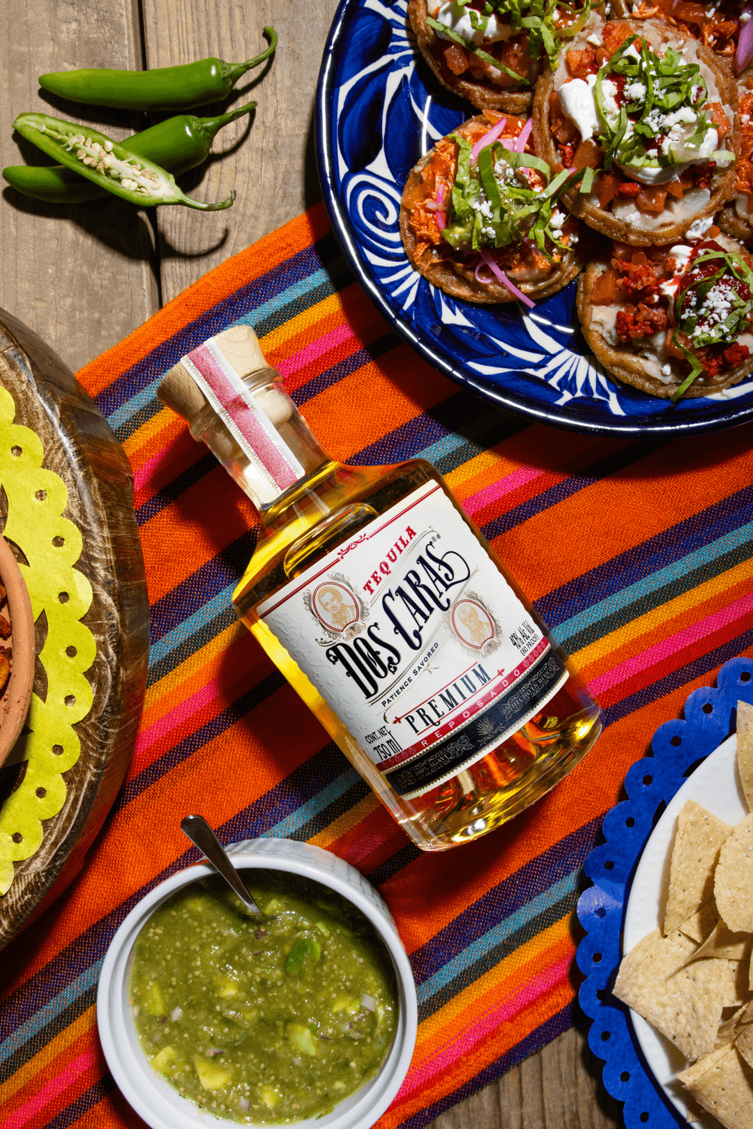 DOS CARAS TEQUILA PREMIUM REPOSADO