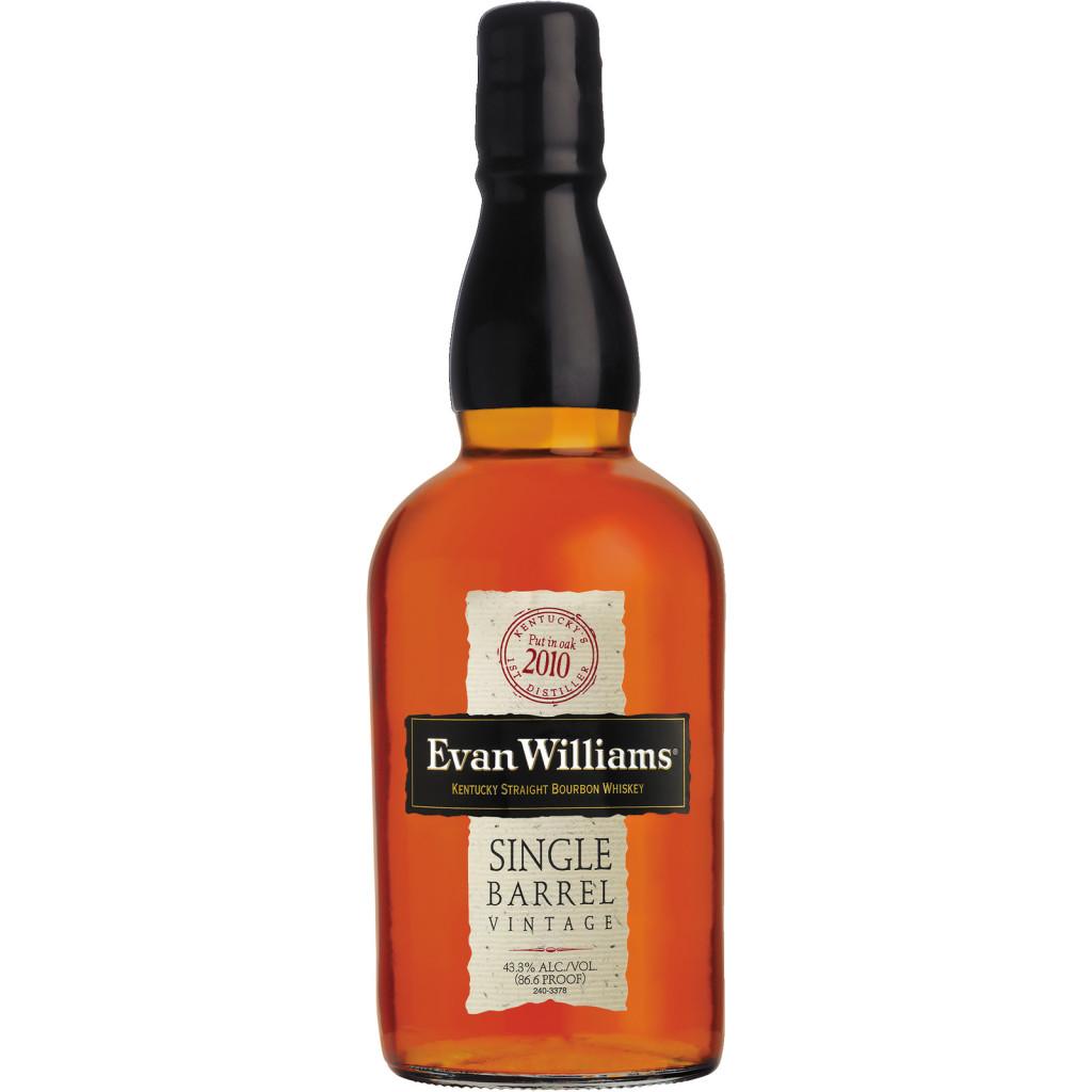 EVAN WILLIAMS SINGLE BARREL STRAIGHT BOURBON