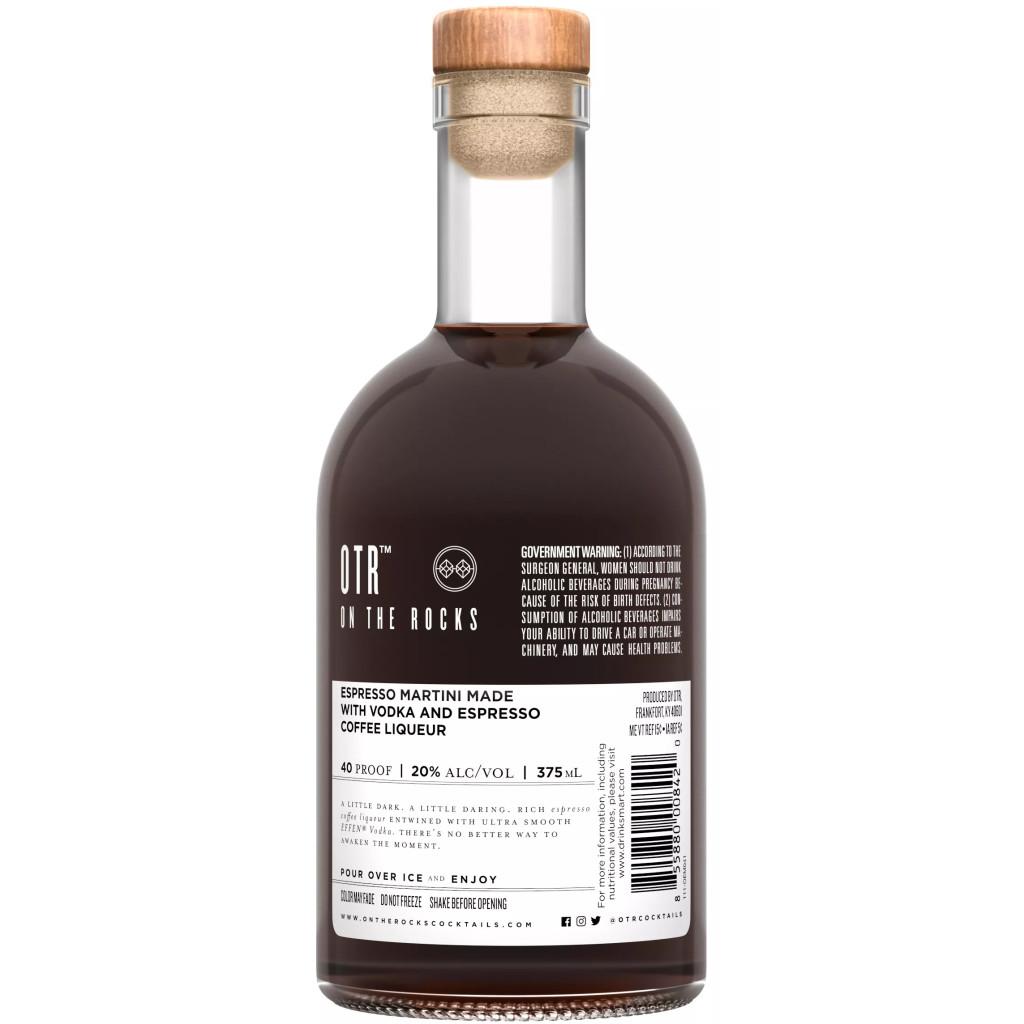 ON THE ROCKS EFFEN ESPRESSO MARTINI