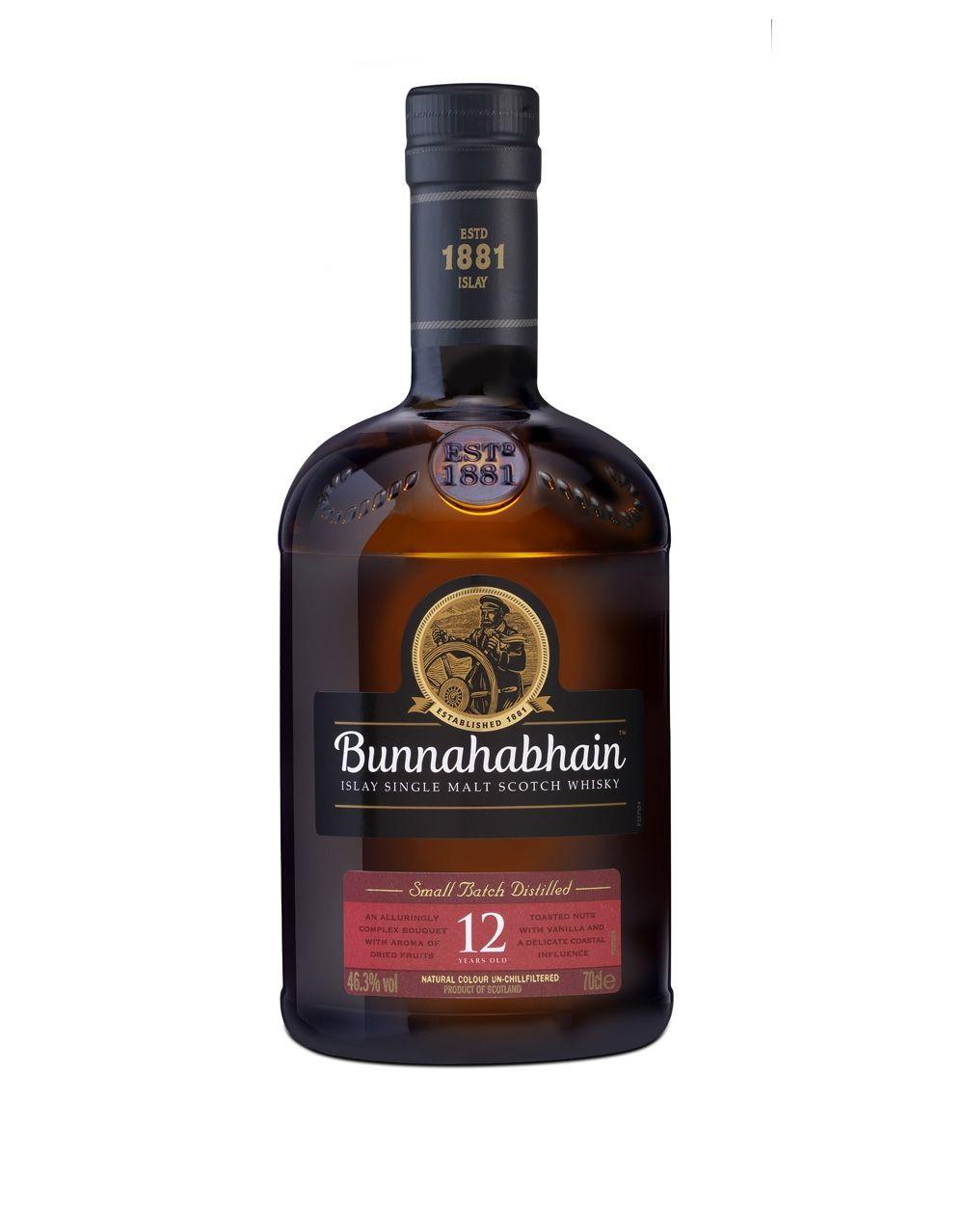 BUNNAHABHAIN 12 YEAR OLD SINGLE MALT SCOTCH WHISKY