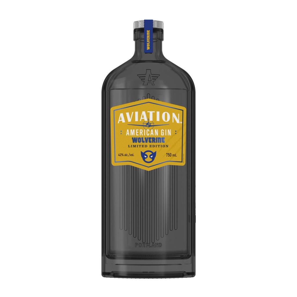 AVIATION AMERICAN GIN WOLVERINE LIMITED EDITION