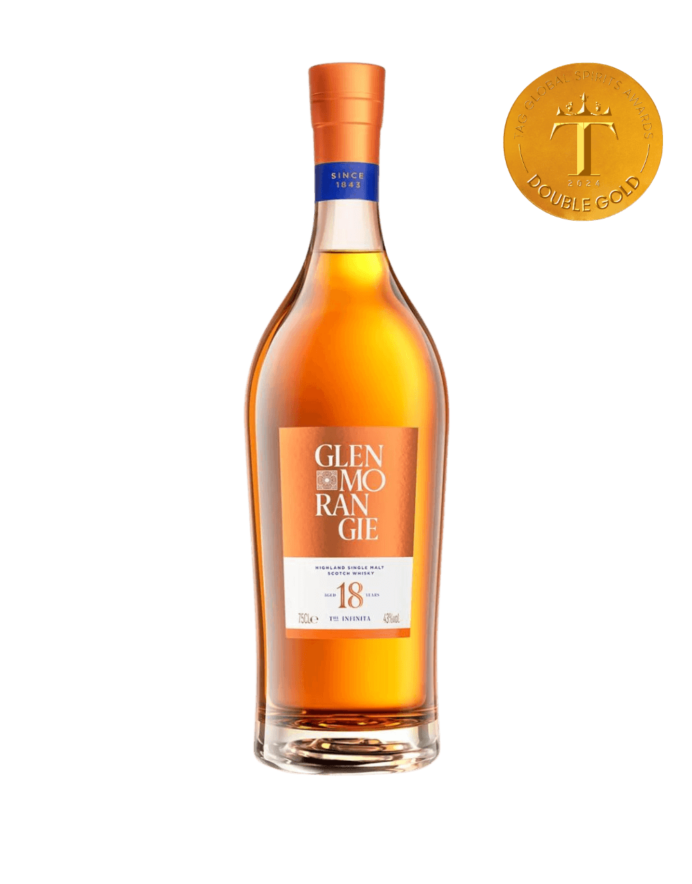 GLENMORANGIE INFINITA 18 YEARS OLD SINGLE MALT SCOTCH WHISKY