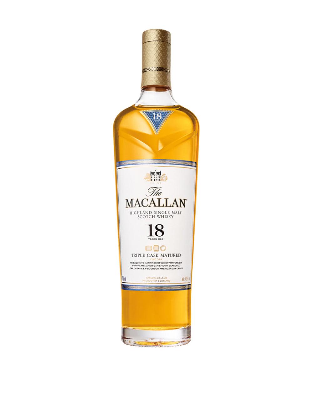 THE MACALLAN TRIPLE CASK MATURED 18 YEARS OLD