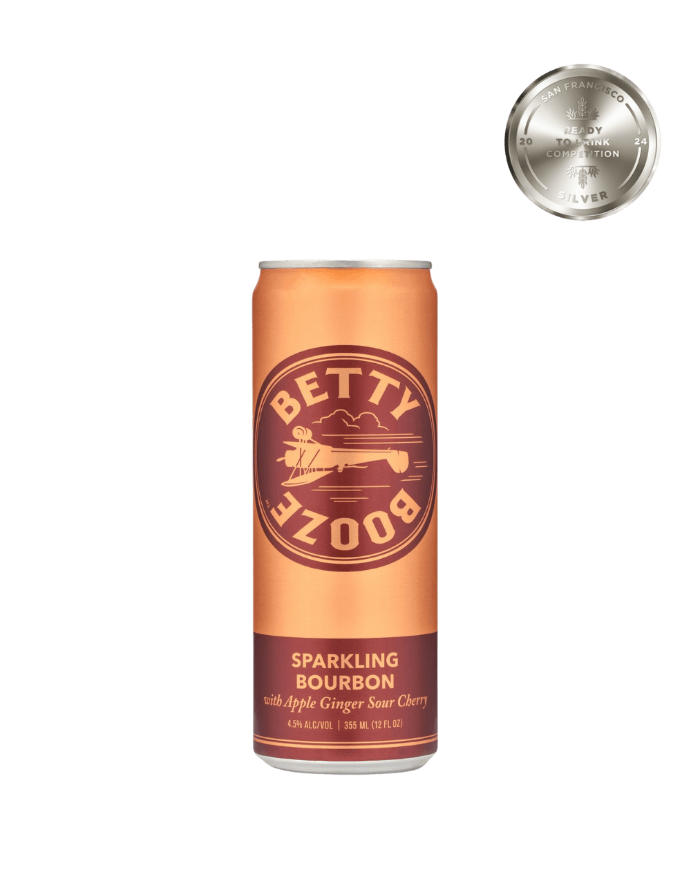 BETTY BOOZE SPARKLING BOURBON WITH APPLE GINGER SOUR CHERRY