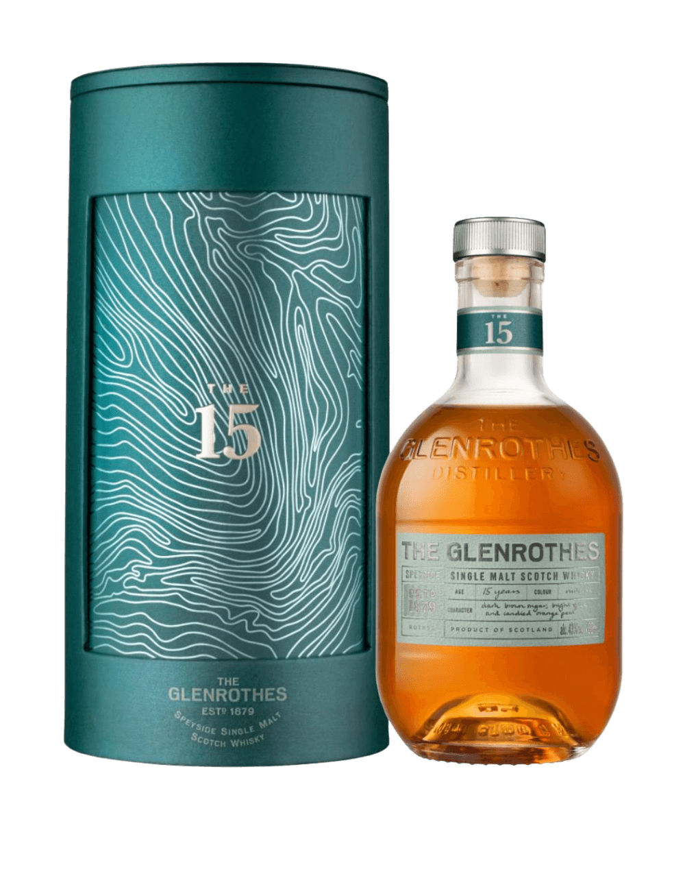 THE GLENROTHES 15 YEAR OLD SINGLE MALT SCOTCH WHISKY