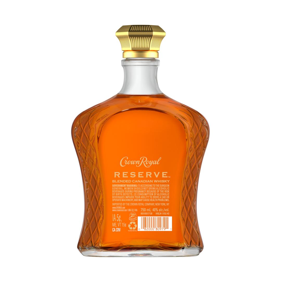CROWN ROYAL RESERVE BLENDED 12 YEAR OLD CANADIAN WHISKY