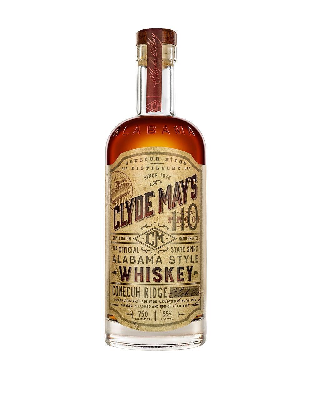 CLYDE MAY'S SPECIAL RESERVE ALABAMA STYLE WHISKEY