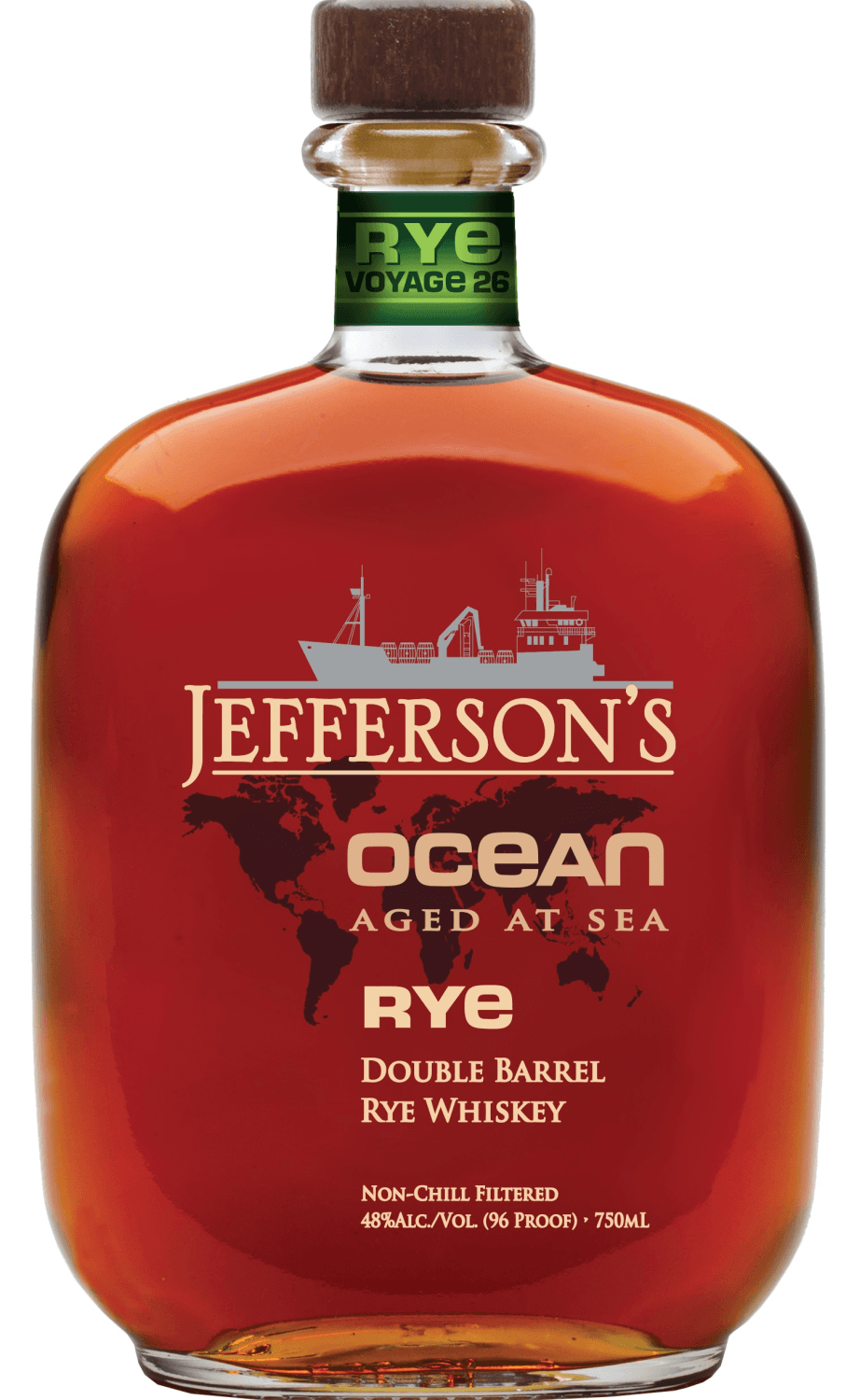 JEFFERSON'S OCEAN AGED AT SEA® RYE WHISKEY