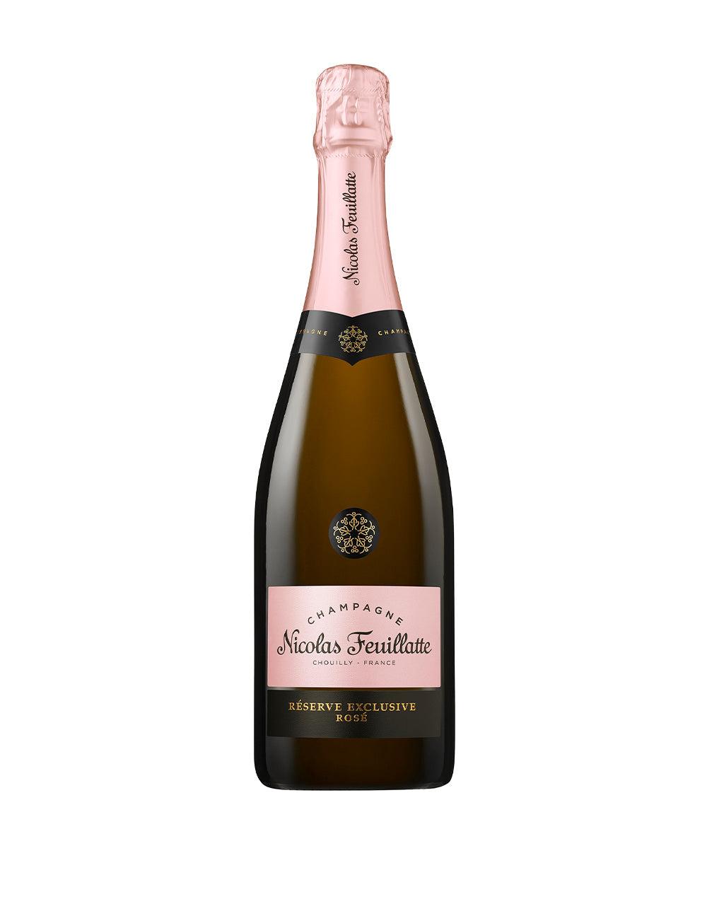 NICOLAS FEUILLATTE RÉSERVE EXCLUSIVE ROSÉ CHAMPAGNE BRUT ROSÉ