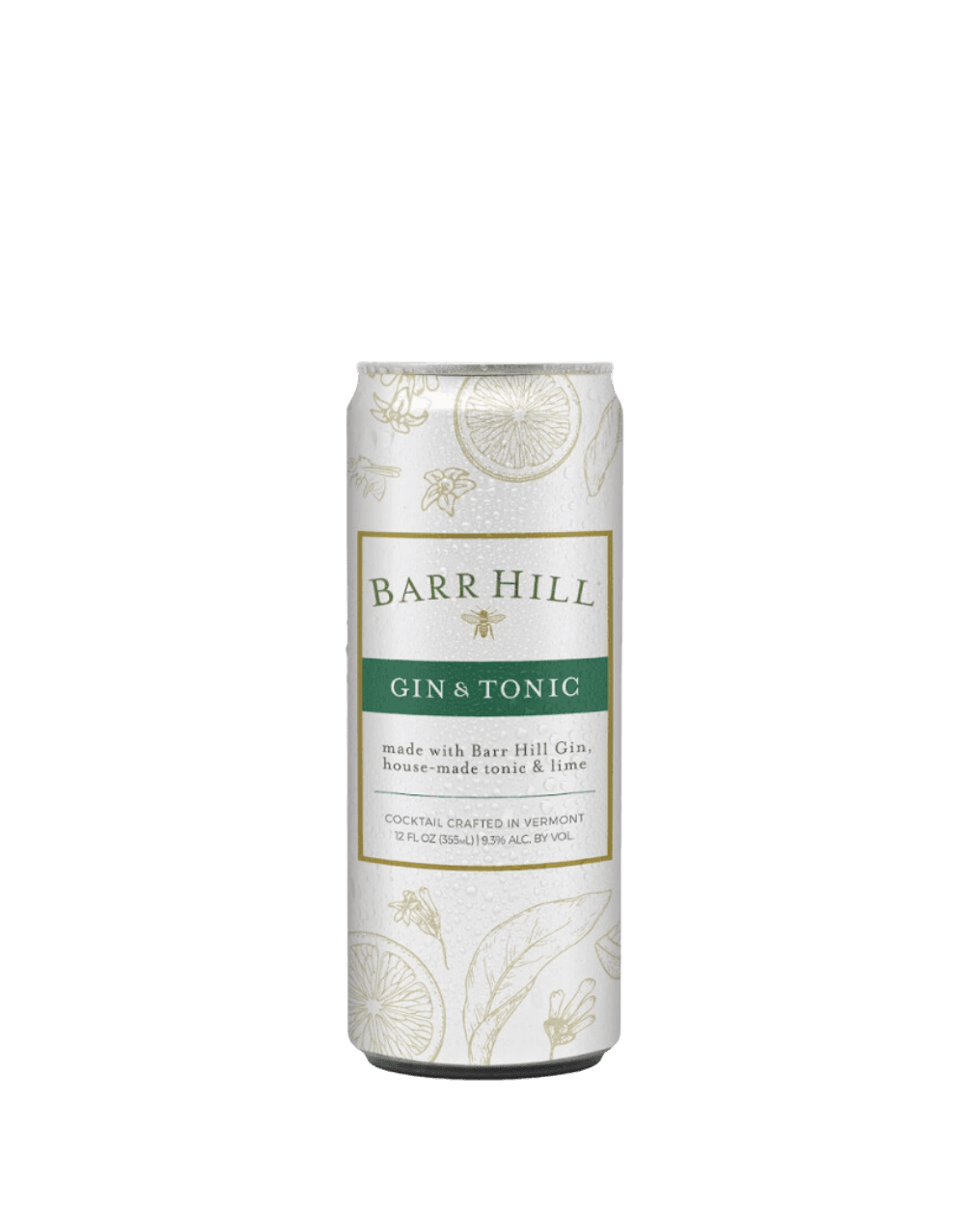 BARR HILL GIN & TONIC CANNED COCKTAIL