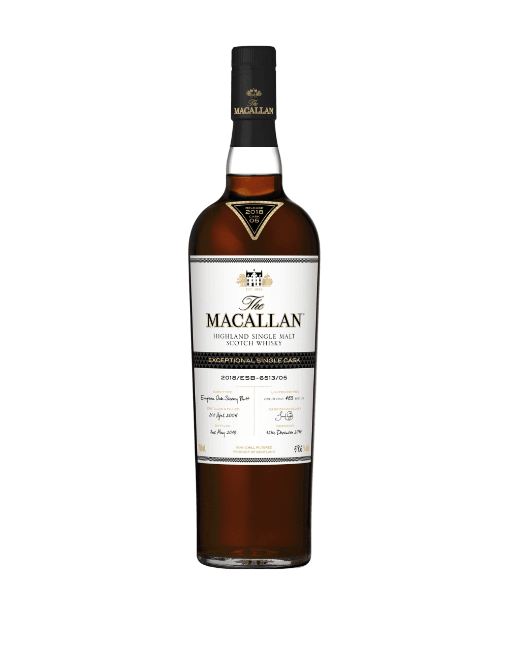 THE MACALLAN EXCEPTIONAL SINGLE CASK 2018/ESB-6513/05