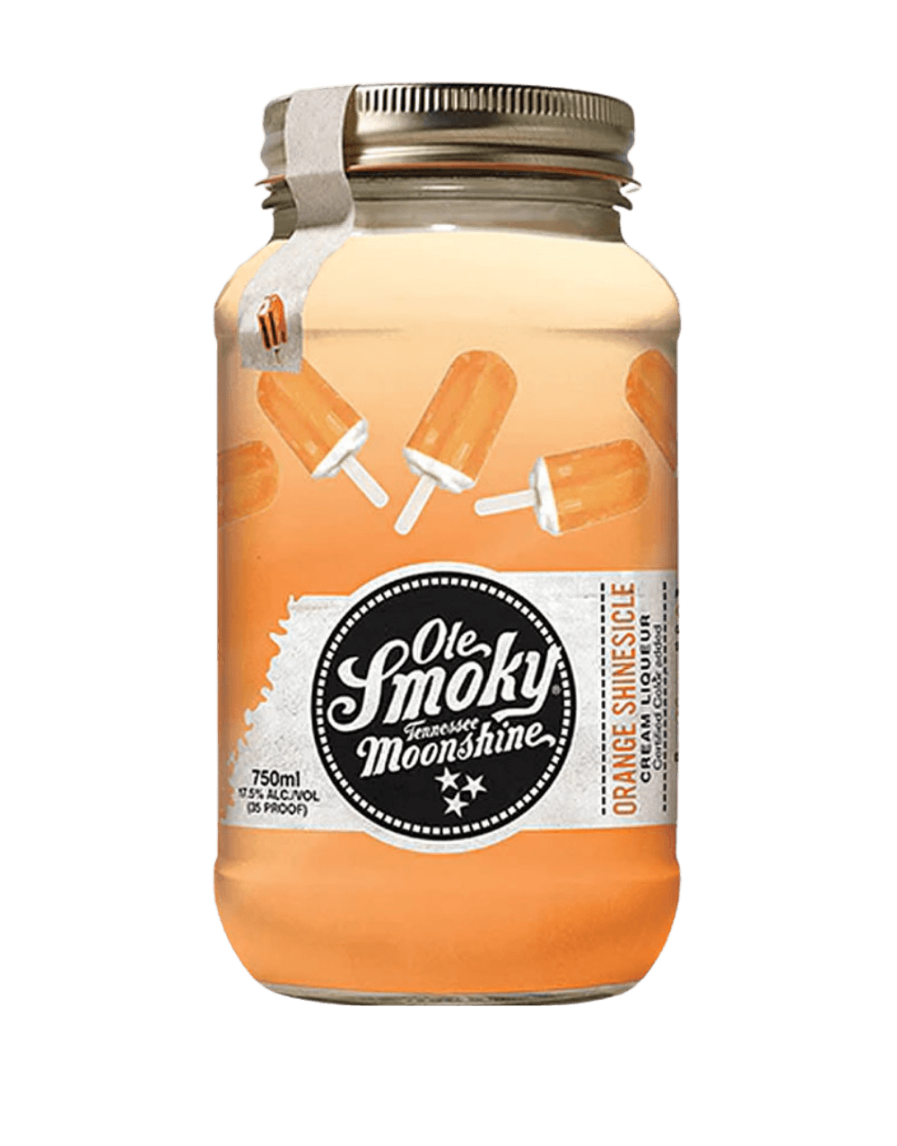 OLE SMOKY® ORANGE SHINESICLE CREAM MOONSHINE