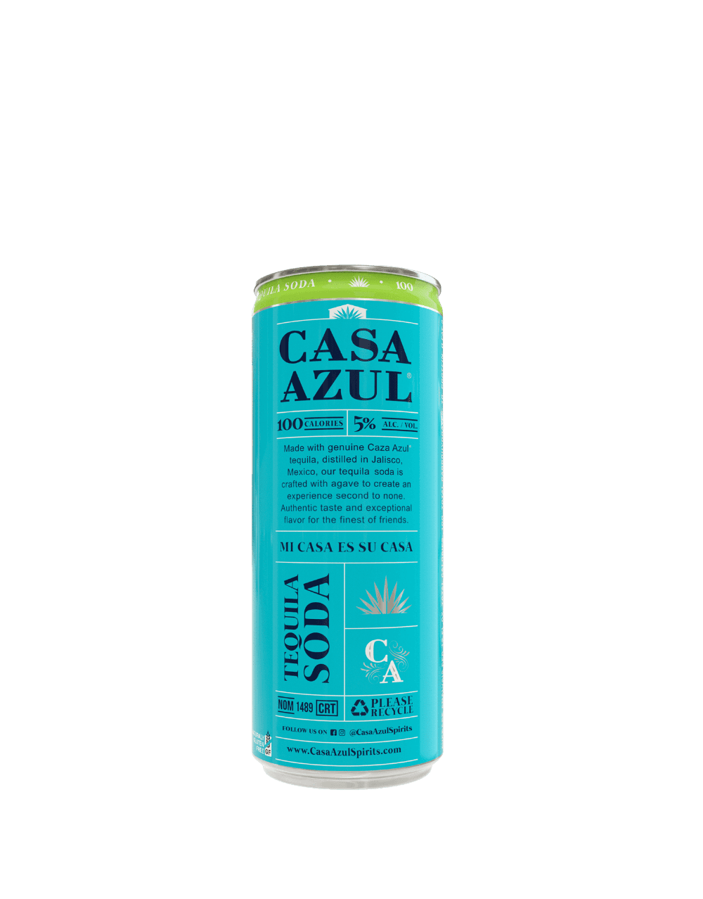 CASA AZUL TEQUILA SODA LIME MARGARITA