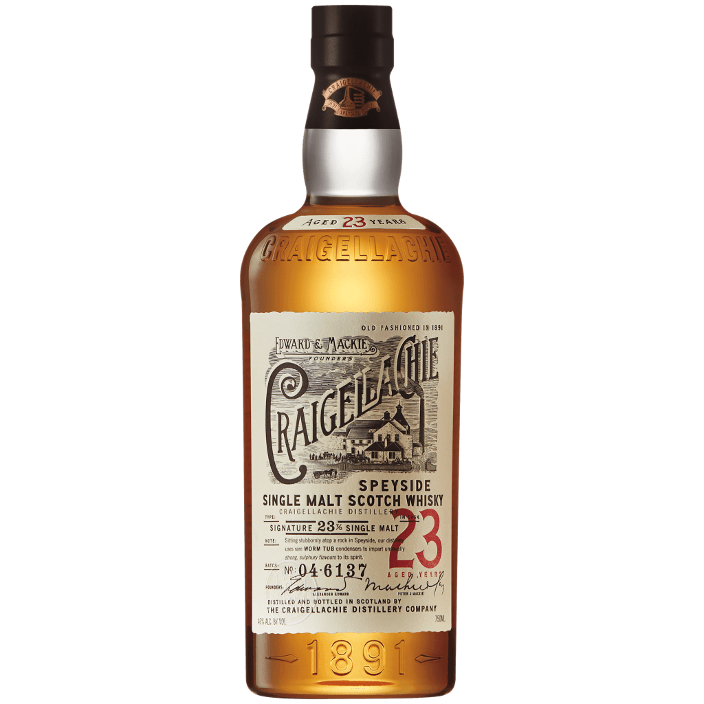 CRAIGELLACHIE 23 YEAR OLD SINGLE MALT WHISKY