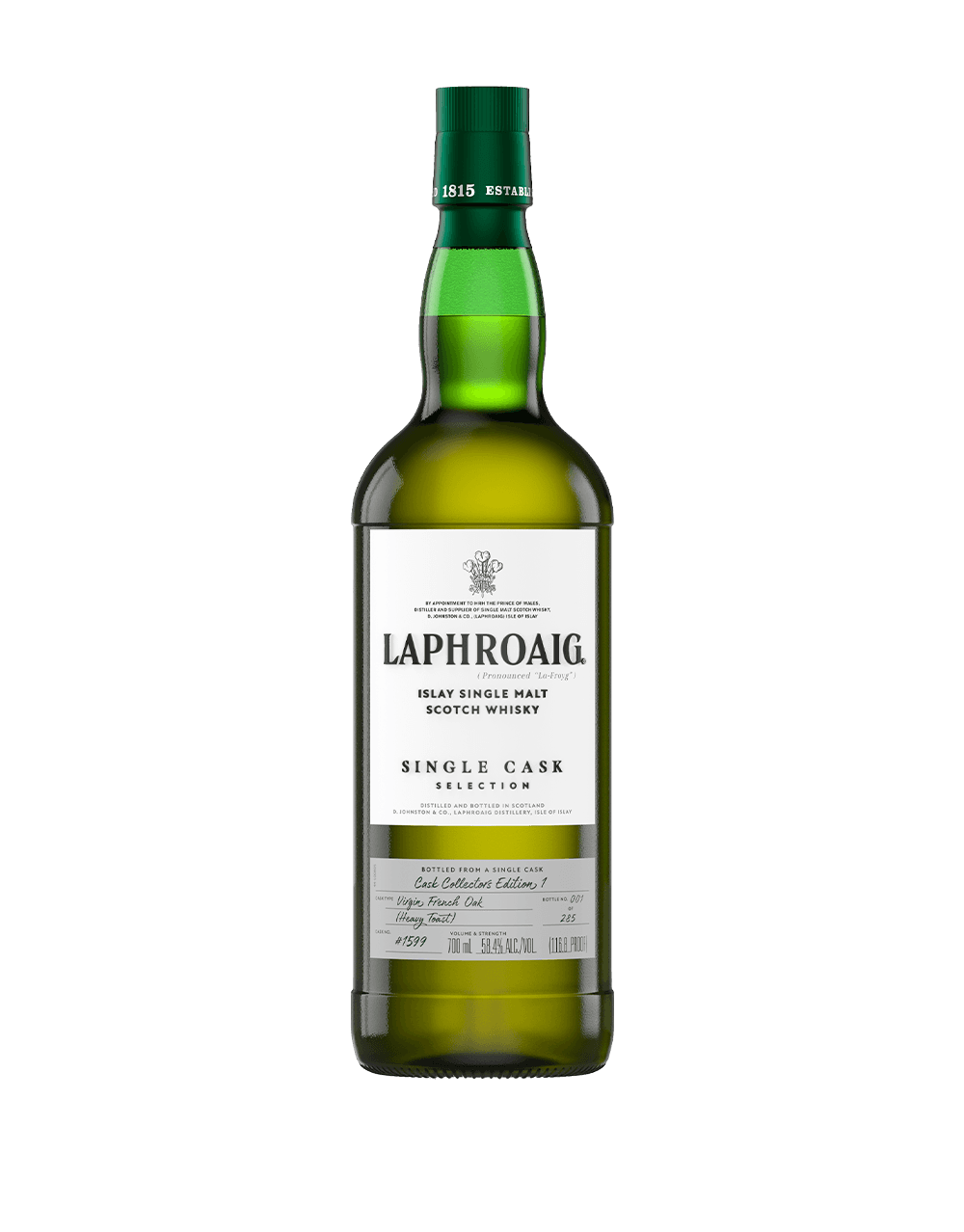 LAPHROAIG 2014 VIRGIN FRENCH OAK SINGLE CASK S0B11
