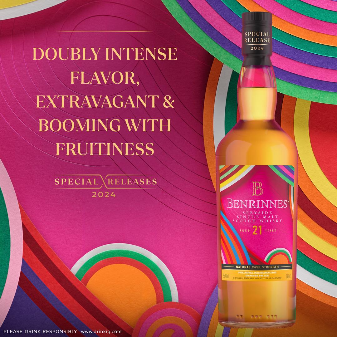 BENRINNES GRAND CRESCENDO 21 YEAR OLD SPECIAL RELEASE 2024 SINGLE MALT SCOTCH WHISKY