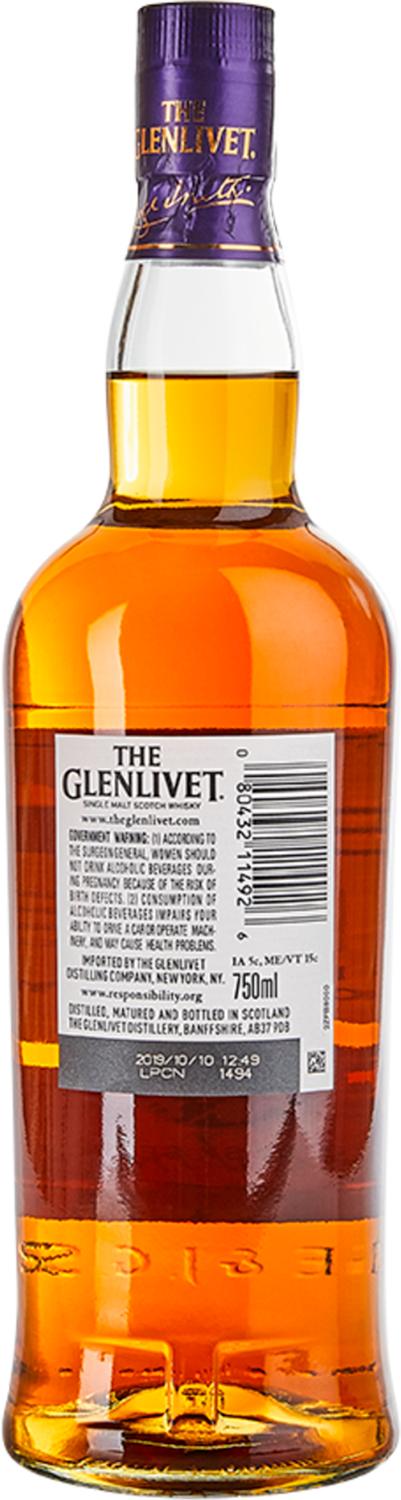THE GLENLIVET SINGLE MALT SCOTCH WHISKY 14 YEAR OLD
