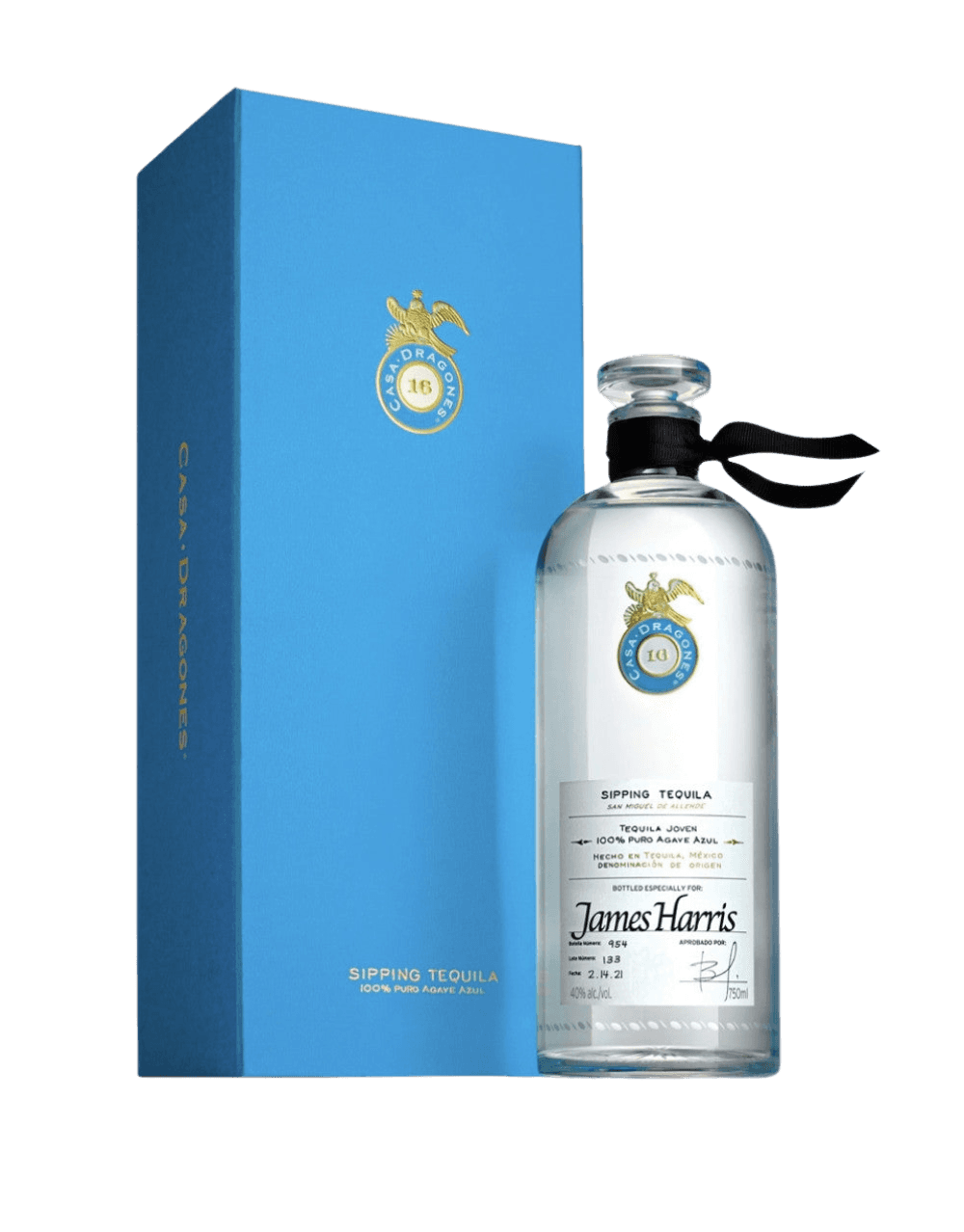 TEQUILA CASA DRAGONES JOVEN PERSONALIZED