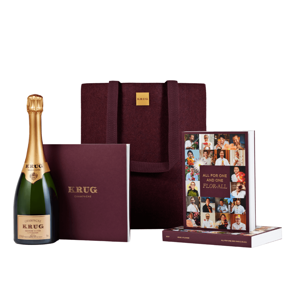 KRUG X FLOWER BUNDLE FEATURING KRUG GRAND CUVÉE 172ÈME ÉDITION