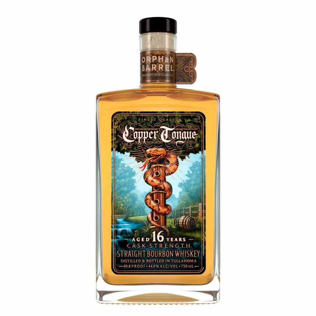 ORPHAN BARREL COPPER TONGUE 16 YEAR OLD CASK STRENGTH STRAIGHT BOURBON WHISKY