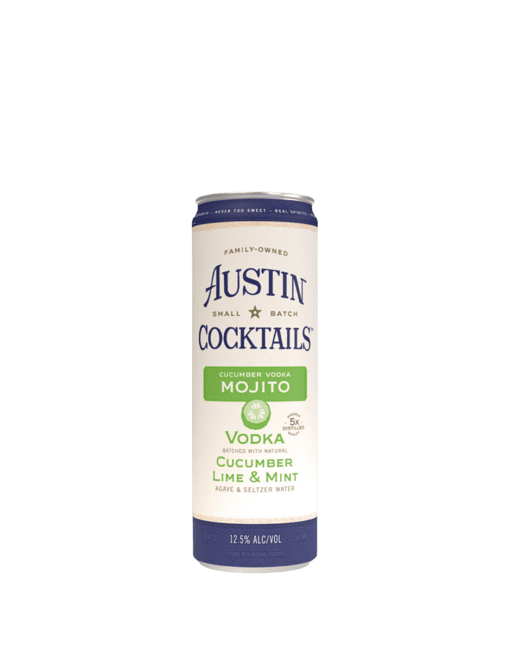 AUSTIN COCKTAILS CUCUMBER VODKA MOJITO