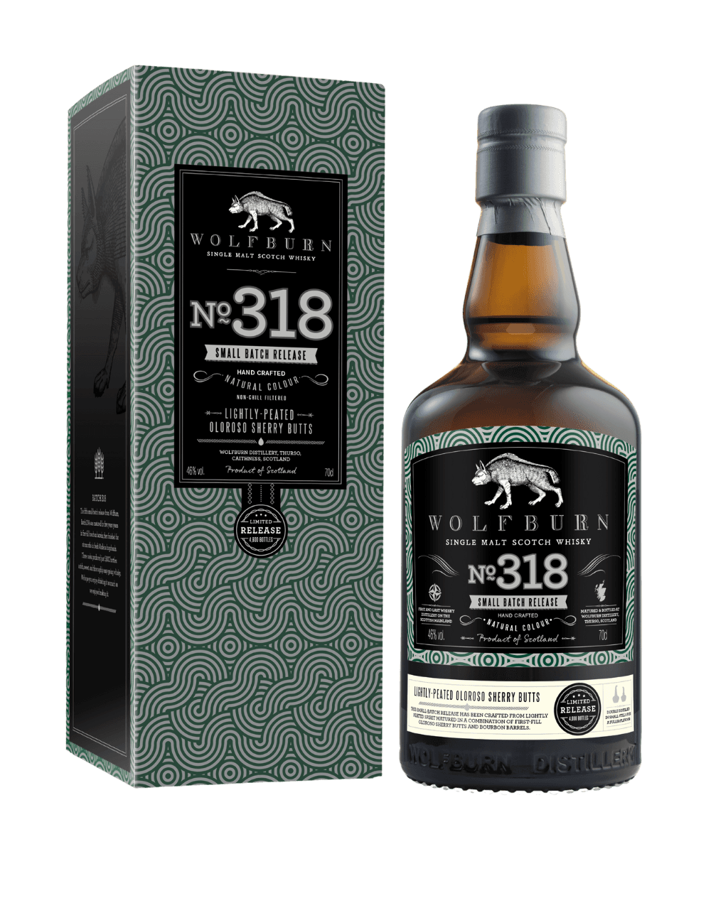 WOLFBURN SMALL BATCH NO. 318 SCOTCH WHISKY