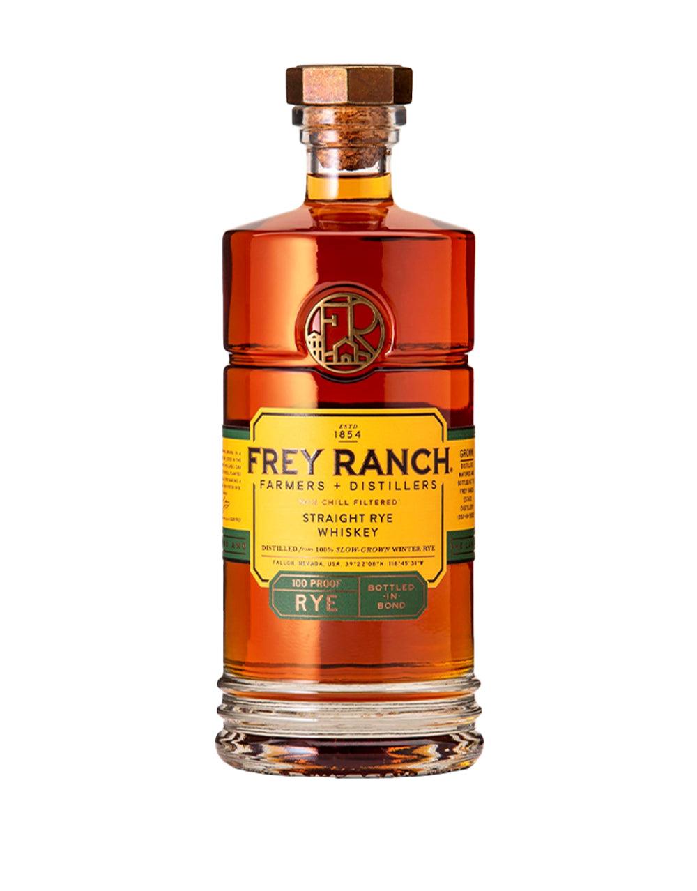 FREY RANCH BOTTLED-IN-BOND 100% STRAIGHT RYE