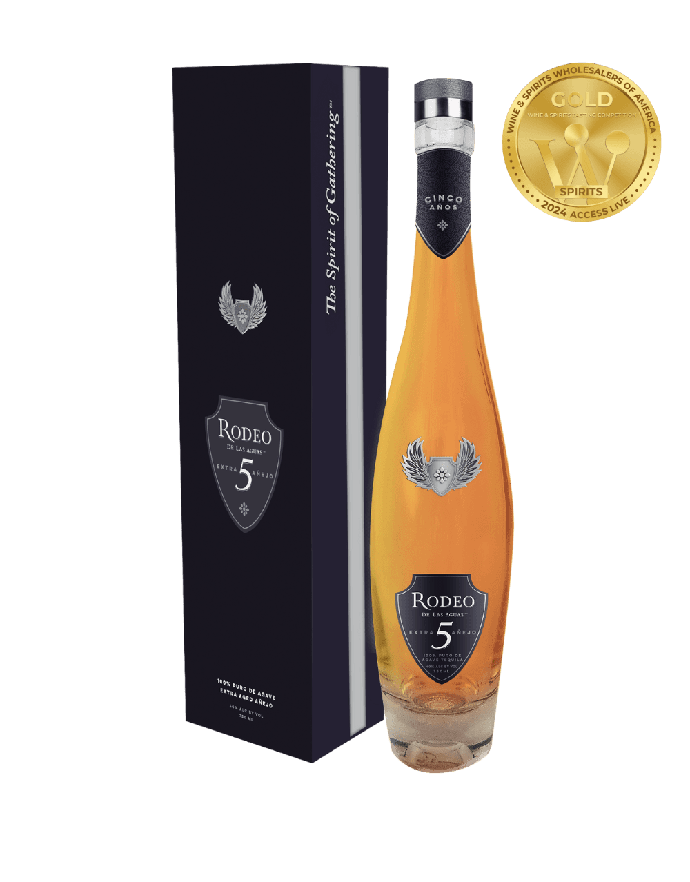 RODEO DE LAS AGUAS EXTRA 5 YEAR TEQUILA AÑEJO