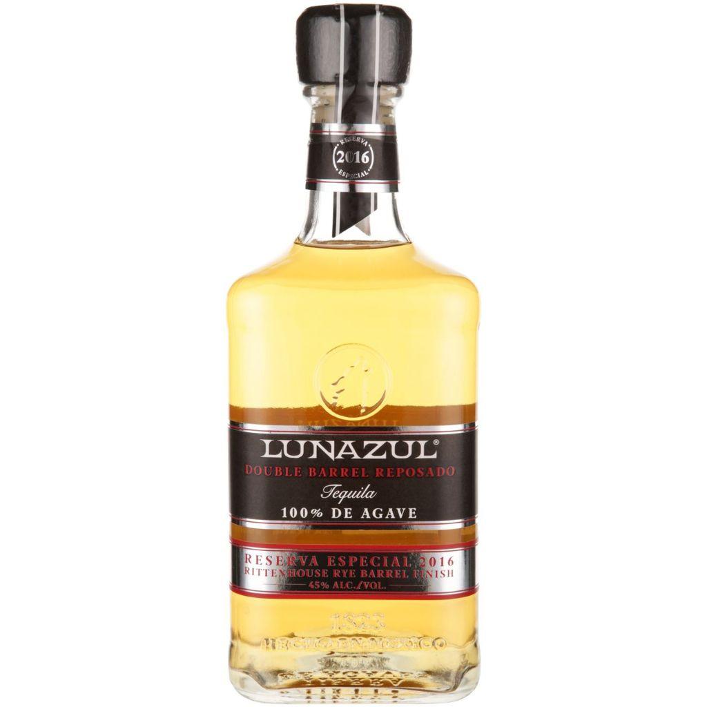 LUNAZUL DOUBLE BARREL REPOSADO RESERVA ESPECIAL RITTENHOUS TEQUILA