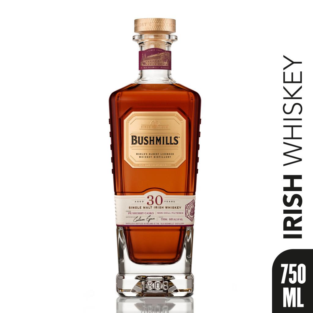 BUSHMILLS 30 YEAR OLD SINGLE MALT WHISKEY